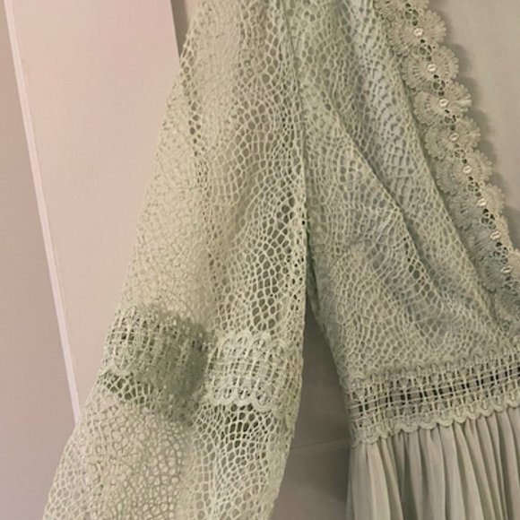 Sage Green Formal Dress - Picture 4 of 6